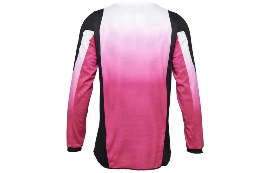 Bluza cross dziecięca FOX JUNIOR GIRLS 180 LEAN BLACK/PINK czarny różowy