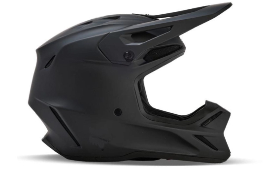 Kask cross FOX V3 SEVENTY4 BLACK czarny