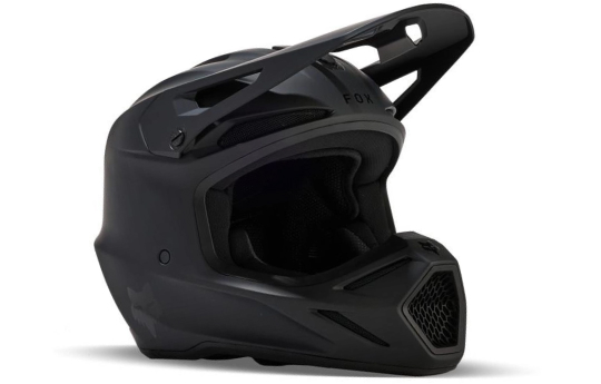 Kask cross FOX V3 SEVENTY4 BLACK czarny