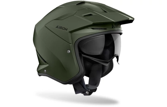 Kask otwarty AIROH KOMBAKT COLOR WHITE GLOSS biały