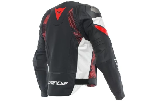 Kurtka skórzana DAINESE AVRO 5 BLACK/WHITE/ANTHRACITE czarny biały grafitowy