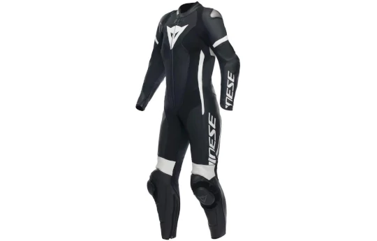 Kombinezon jednoczęściowy damski DAINESE GROBNIK PERFORATED LADY BLACK/WHITE/RED czarny biały czerwony