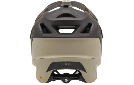 Kask rowerowy FOX DROPFRAME PRO RUNN FLUORESCENT YELLOW żółty fluo