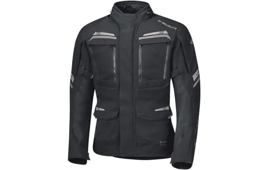 Kurtka tekstylna HELD LONBORG TOP ANTHRACITE grafitowy żółty fluo