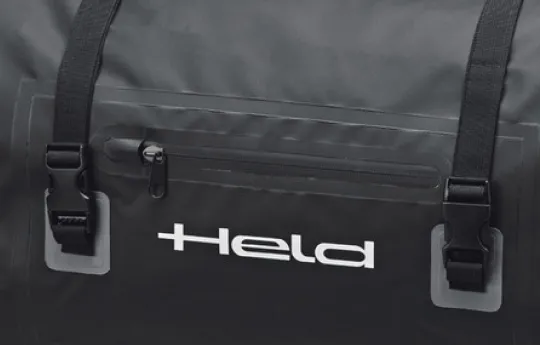 Rollbag HELD CARRY-BAG 2 BLACK/FLUO YELLOW czarny żółty fluo