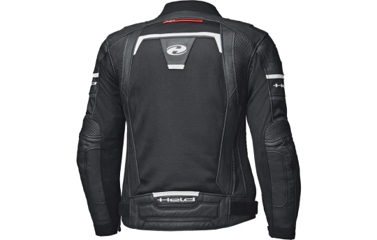 Kurtka skórzana HELD TORVER TOP AIR BLACK/WHITE czarny biały