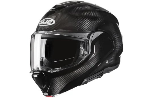 Kask szczękowy HJC F100 CARBON BLACK czarny