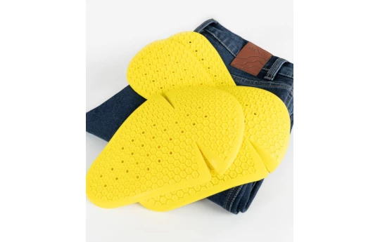 Jeansy motocyklowe KNOX KIRKSTONE SHORT STONE WASH INDIGO granatowy