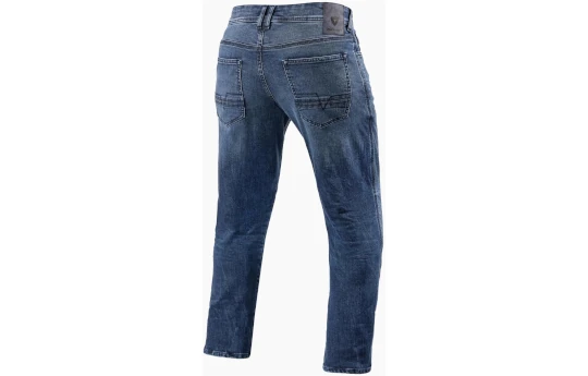 Jeansy motocyklowe REVIT DETROIT 2 MEDIUM GREY USED szary