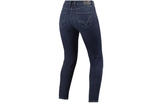 Jeansy motocyklowe damskie REVIT MARZIA MEDIUM BLUE STONE niebieski