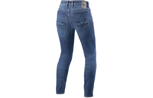 Jeansy motocyklowe REVIT PISTON 3 MEDIUM BLUE USED niebieski