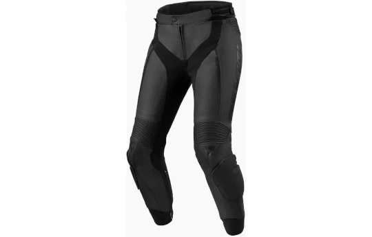 Spodnie skórzane damskie REVIT XENA 4 LADY SHORT BLACK czarny