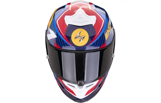 Kask integralny SCORPION EXO-R1 AIR VATIS BLACK/BLUE/RED czarny niebieski czerwony