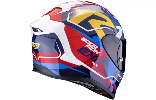 Kask integralny SCORPION EXO-R1 AIR VATIS BLACK/BLUE/RED czarny niebieski czerwony