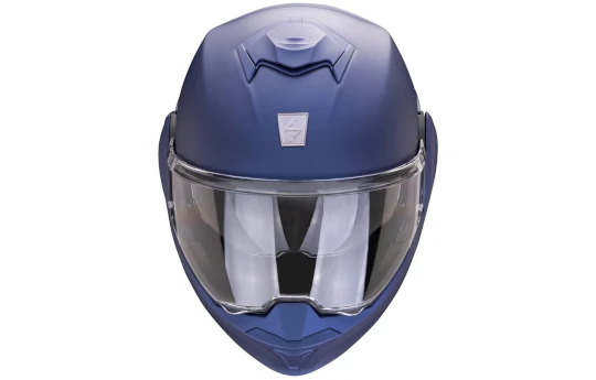 Kask szczękowy SCORPION EXO-TECH EVO PRO MATT PEARL BLACK czarny mat