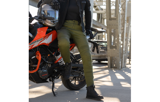 Jeansy motocyklowe damskie SHIMA GIRO 3.0 LADY CAMO szary czarny