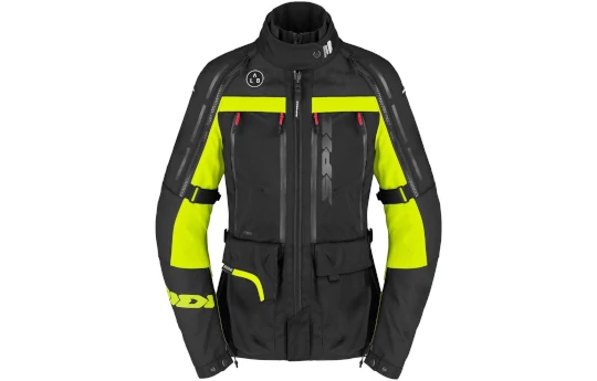 Kurtka tekstylna damska SPIDI 4 SEASON V3 LADY MUD czarny beżowy