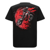 Koszulka T-shirt REBELRUSH MOTO CROSS BLACK