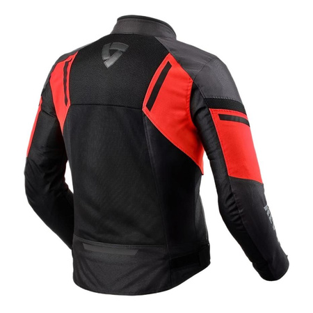 Kurtka tekstylna REVIT GT-R AIR 3 BLACK/NEON RED