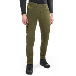 Jeansy motocyklowe VORG REVO GREEN zielony