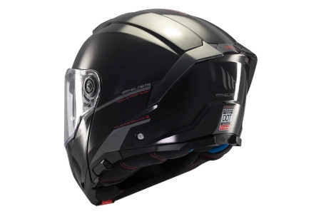Kask szczękowy MT ATOM 2 SV SOLID GLOSS BLACK