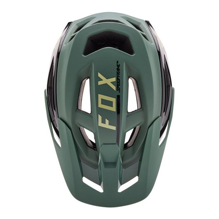 Kask rowerowy FOX SPEEDFRAME PRO BLOCKED HUNTER GREEN zielony