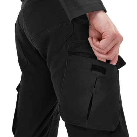 Jeansy motocyklowe VORG REVO BLACK