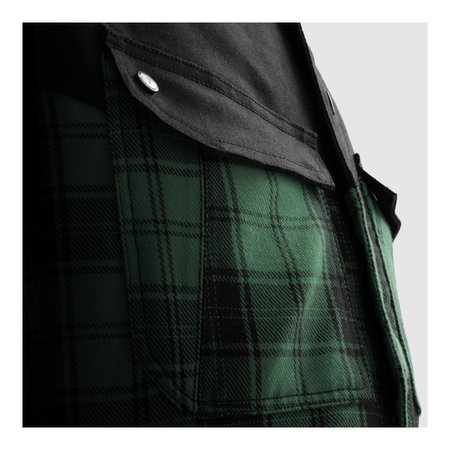 Koszula motocyklowa REBELHORN SHIFTER BLACK/GREEN