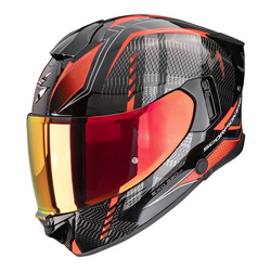 Kask integralny SCORPION EXO-530 AIR THERAS METALLIC BLACK/RED