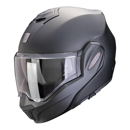 Kask szczękowy SCORPION EXO-TECH EVO PRO MATT PEARL BLACK