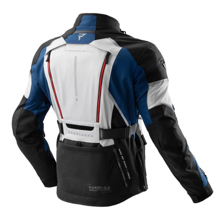 Kurtka tekstylna REBELHORN HARDY 3.0 BLUE/GREY/RED