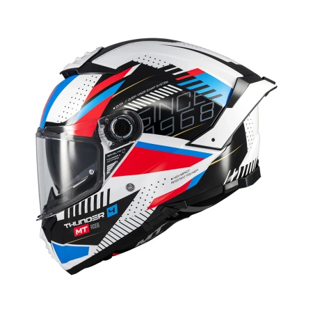Kask integralny MT THUNDER 4 SV LUMINENCE BLACK/WHITE/BLUE