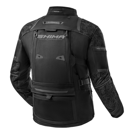 Kurtka tekstylna SHIMA TRACKER BLACK