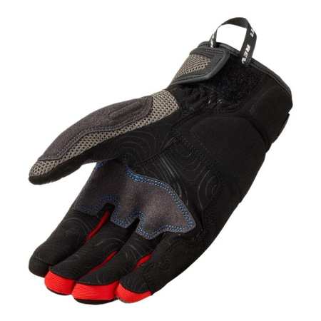 Rękawice miejskie REVIT CAVERN GREY/RED szary czerwony czarny