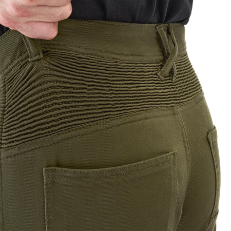 Jeansy motocyklowe VORG REVO GREEN