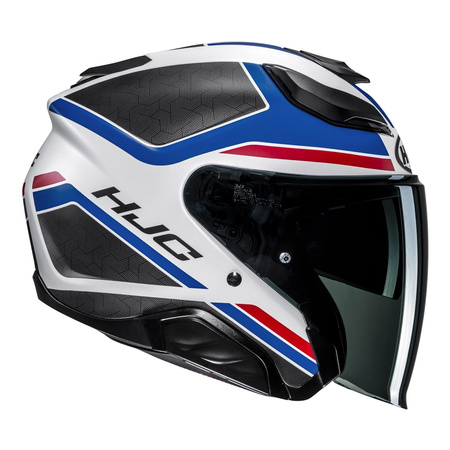 Kask otwarty HJC F31 CERON BLACK/WHITE