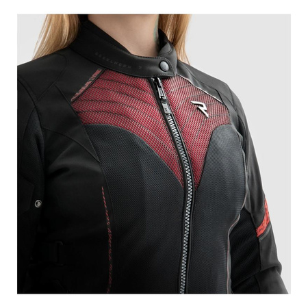 Kurtka tekstylna damska REBELHORN JAX LADY BLACK/RED