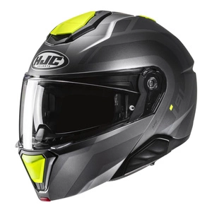 Kask szczękowy HJC I91 ARVEN GREY/YELLOW szary żółty