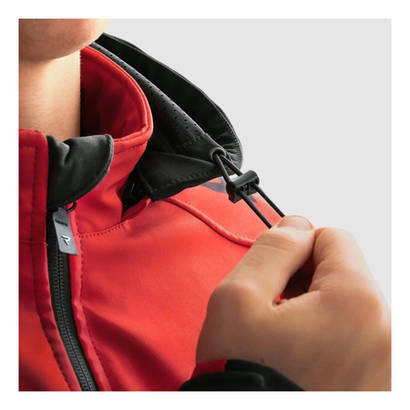 Kurtka tekstylna REBELHORN SLASH SPIDER BLACK/RED