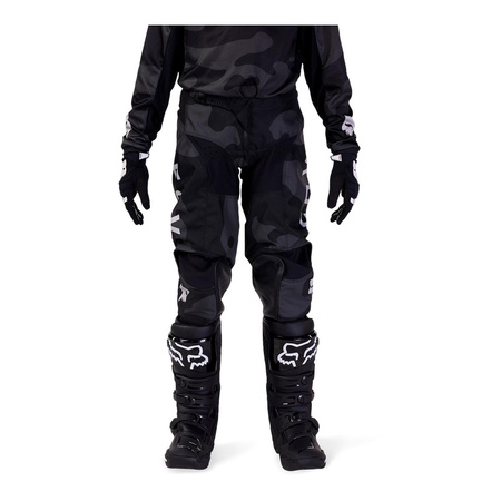 Spodnie cross dziecięce FOX JUNIOR 180 BNKR BLACK CAMO