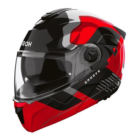 Kask szczękowy AIROH SPECKTRE GROOVE RED GLOSS