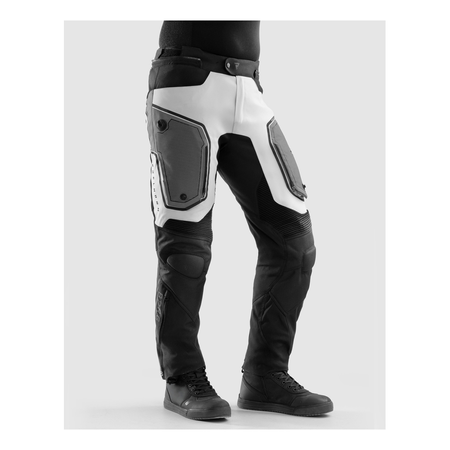 Spodnie tekstylne REBELHORN BORG II BLACK/GREY czarny szary