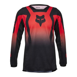 Bluza cross dziecięca FOX JUNIOR 180 LEAN FLUORESCENT RED