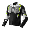 Kurtka tekstylna REBELHORN BORG II BLACK/GREY/FLUO YELLOW