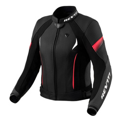 Kurtka skórzana damska REVIT XENA 4 LADY BLACK/PINK czarny różowy