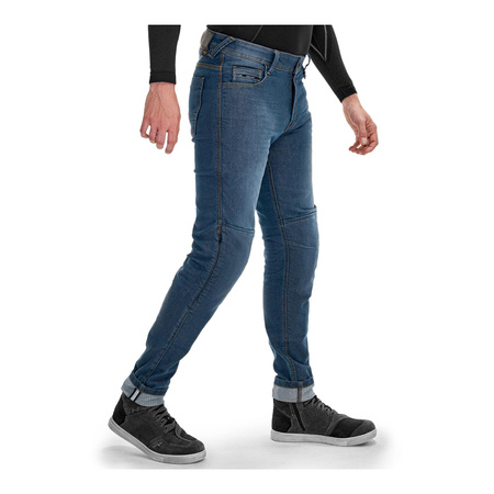 Jeansy motocyklowe SHIMA RIDGE BLUE niebieski