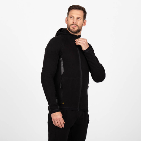 Bluza motocyklowa KNOX SHIELD HOODY BLACK