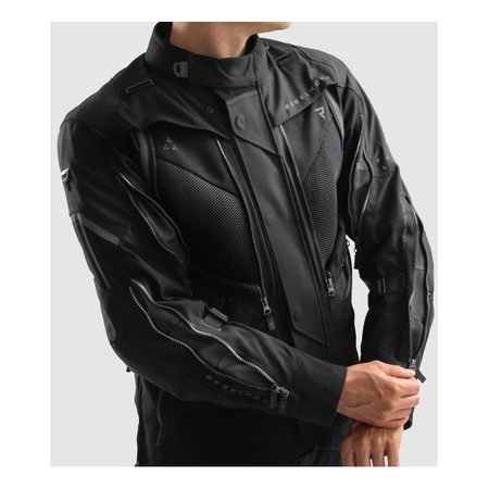 Kurtka tekstylna REBELHORN HARDY 3.0 BLACK czarny