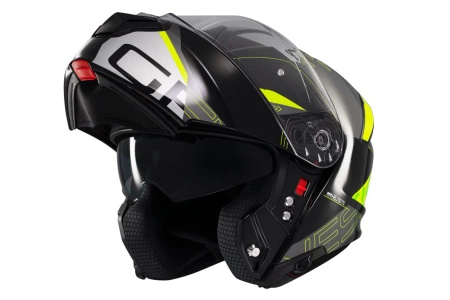 Kask szczękowy MT GENESIS SV ATEMPO GREY/FLUO