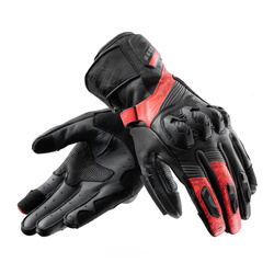 Rękawice miejskie REBELHORN VIPER BLACK/GREY/FLUO RED